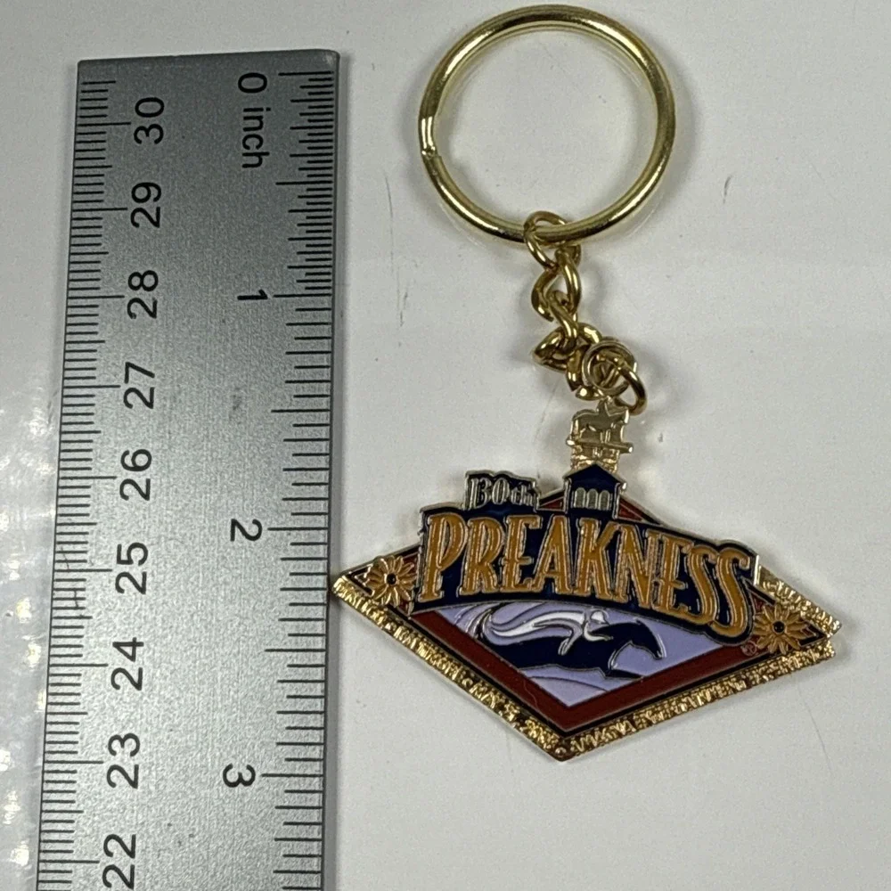 130th Preakness Stakes horse race Key Chain Vintage Collectable.‎